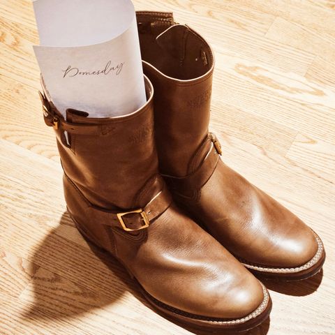 Wesco Mister Lou in Horween Natural Chromexcel