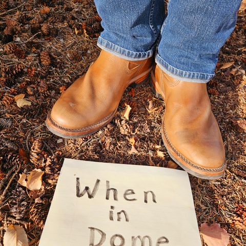 Wesco Mister Lou in Horween Natural Chromexcel