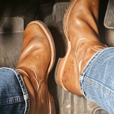 Wesco Mister Lou in Horween Natural Chromexcel