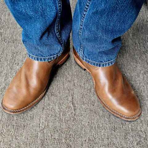 Wesco Mister Lou in Horween Natural Chromexcel