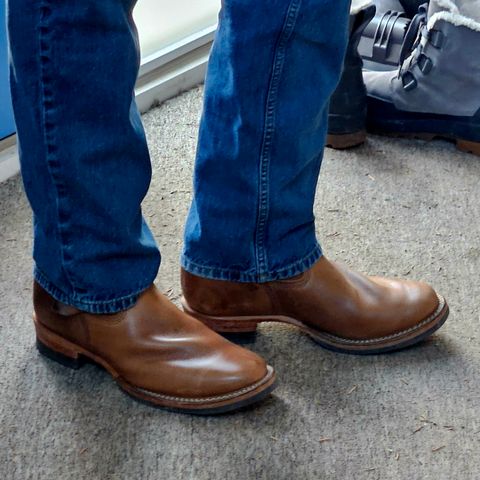 Wesco Mister Lou in Horween Natural Chromexcel