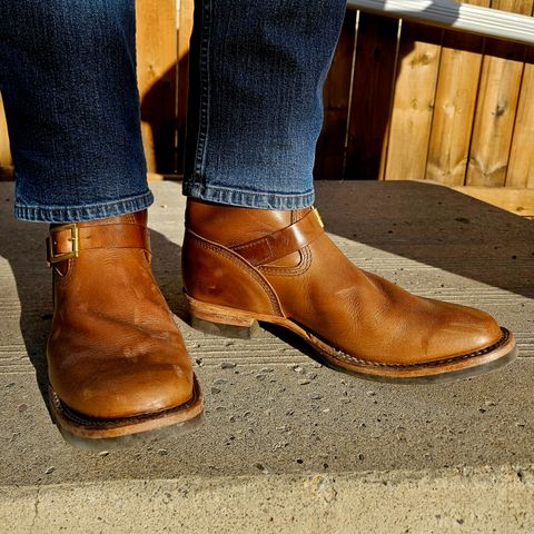 Wesco Mister Lou in Horween Natural Chromexcel