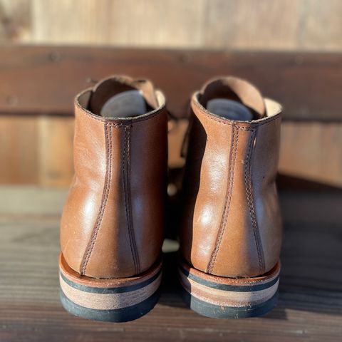 View photo of White's Stevens (Plain Toe) in Horween Natural Chromexcel