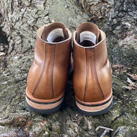 View photo of White's Stevens (Plain Toe) in Horween Natural Chromexcel