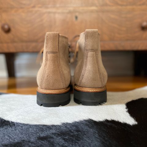 Viberg Hiker in Horween Natural Chromexcel Roughout