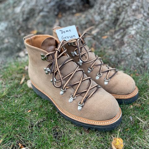 Viberg Hiker in Horween Natural Chromexcel Roughout