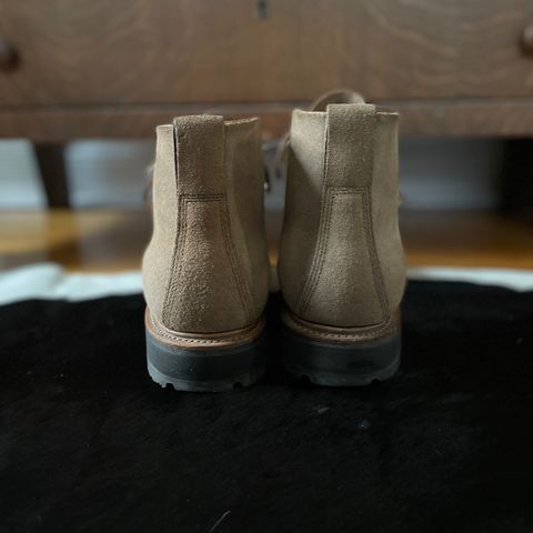 Viberg Hiker in Horween Natural Chromexcel Roughout