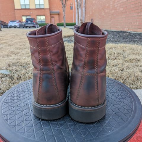 Golden Fox Overlord 6" Service Boots III in Burgundy Oiled Full Grain