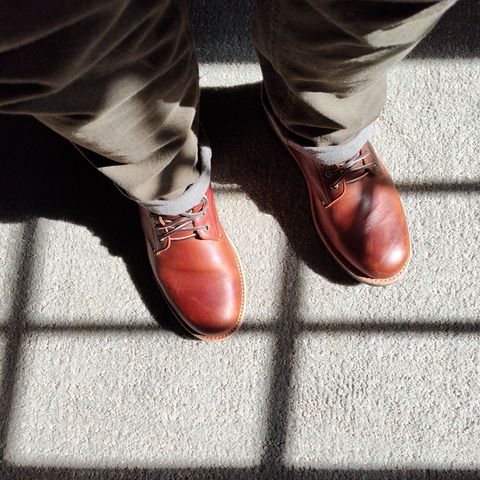 Oak Street Bootmakers Field Boot in Seidel Light Brown Mustang
