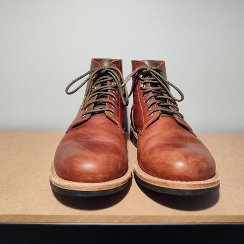 Oak Street Bootmakers Field Boot in Seidel Light Brown Mustang
