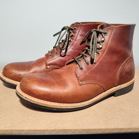 Oak Street Bootmakers Field Boot in Seidel Light Brown Mustang