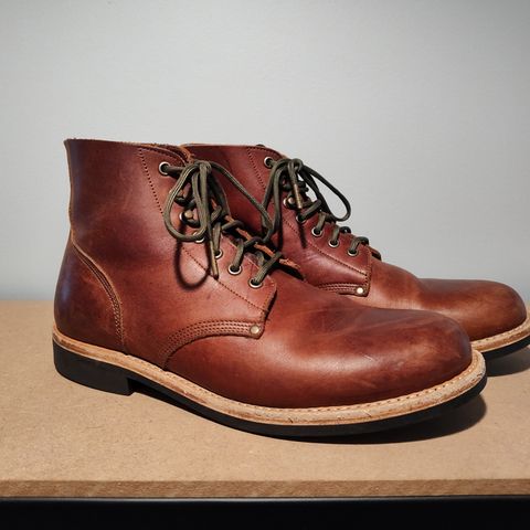 Oak Street Bootmakers Field Boot in Seidel Light Brown Mustang