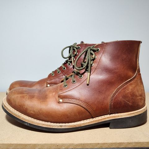 Oak Street Bootmakers Field Boot in Seidel Light Brown Mustang