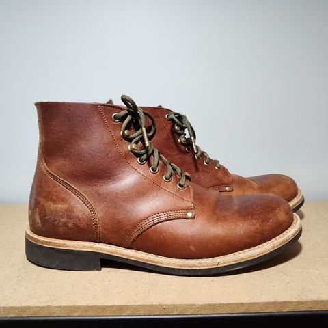 Oak Street Bootmakers Field Boot in Seidel Light Brown Mustang