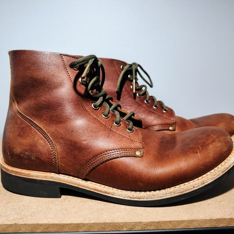 Oak Street Bootmakers Field Boot in Seidel Light Brown Mustang