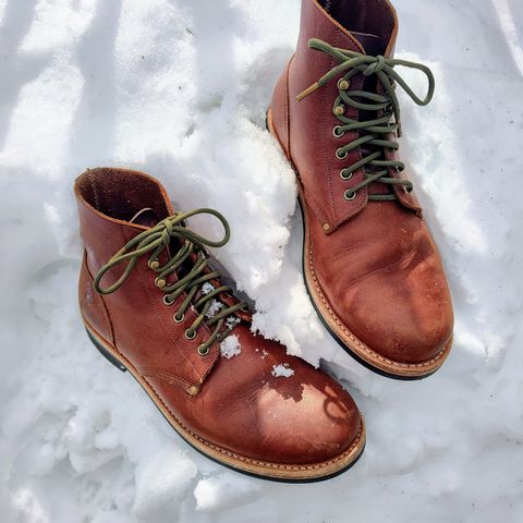 Oak Street Bootmakers Field Boot in Seidel Light Brown Mustang