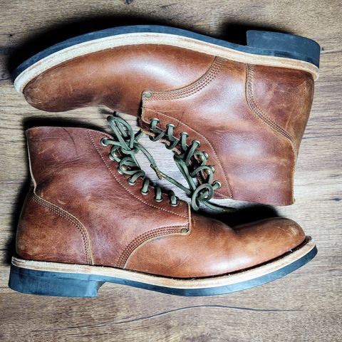 Oak Street Bootmakers Field Boot in Seidel Light Brown Mustang