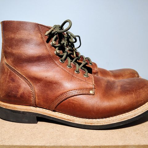 Oak Street Bootmakers Field Boot in Seidel Light Brown Mustang