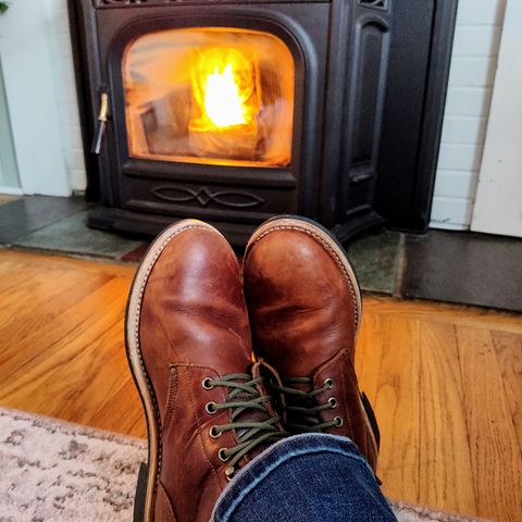 Oak Street Bootmakers Field Boot in Seidel Light Brown Mustang