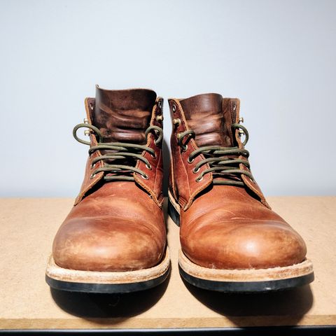 Oak Street Bootmakers Field Boot in Seidel Light Brown Mustang