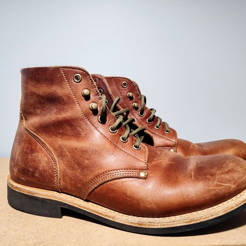 Oak Street Bootmakers Field Boot in Seidel Light Brown Mustang