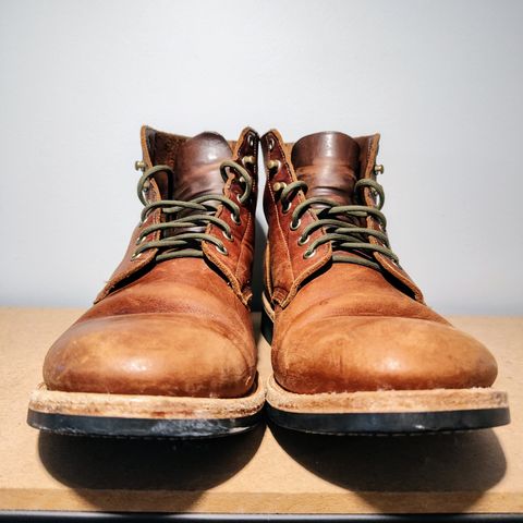 Oak Street Bootmakers Field Boot in Seidel Light Brown Mustang