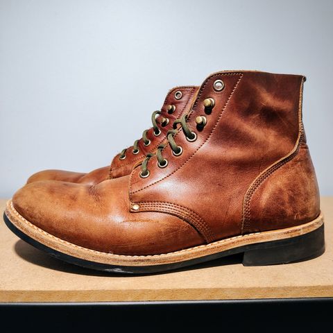 Oak Street Bootmakers Field Boot in Seidel Light Brown Mustang
