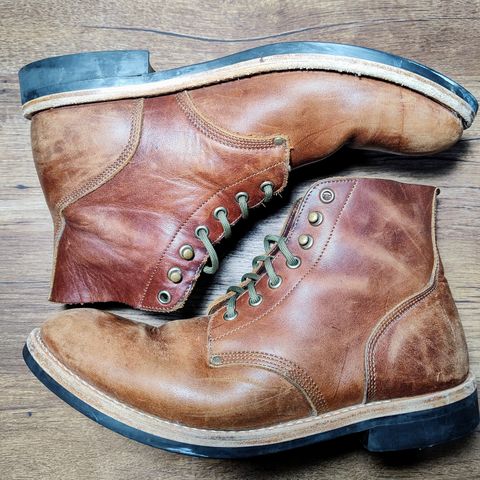Oak Street Bootmakers Field Boot in Seidel Light Brown Mustang