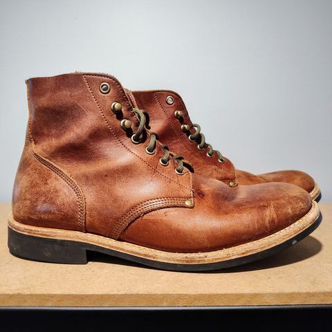Oak Street Bootmakers Field Boot in Seidel Light Brown Mustang