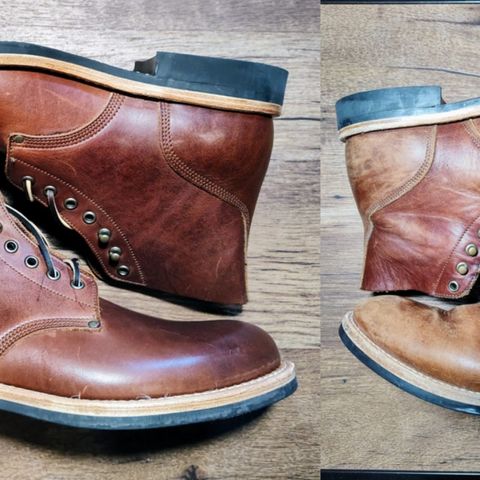Oak Street Bootmakers Field Boot in Seidel Light Brown Mustang