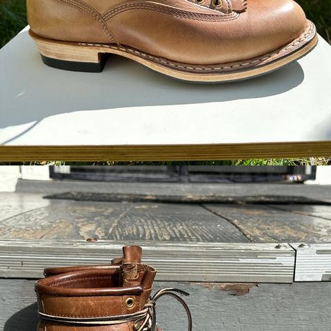 View photo of White's Bounty Hunter in Horween Natural Chromexcel