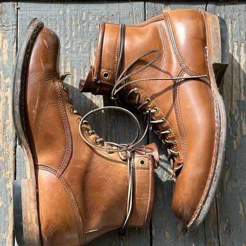 View photo of White's Bounty Hunter in Horween Natural Chromexcel