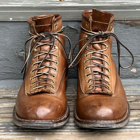 View photo of White's Bounty Hunter in Horween Natural Chromexcel