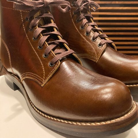 John Lofgren Ludlow Boots in Shinki Timber Oiled Horsebutt
