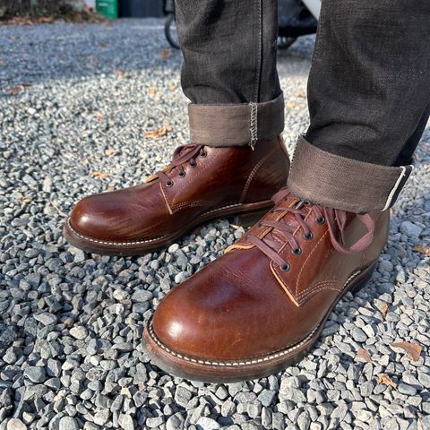 John Lofgren Ludlow Boots in Shinki Timber Oiled Horsebutt