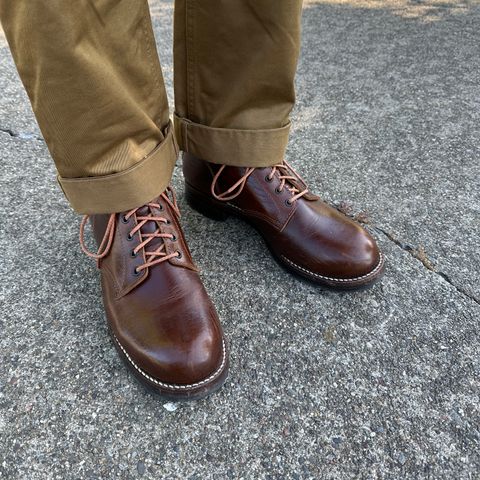 John Lofgren Ludlow Boots in Shinki Timber Oiled Horsebutt