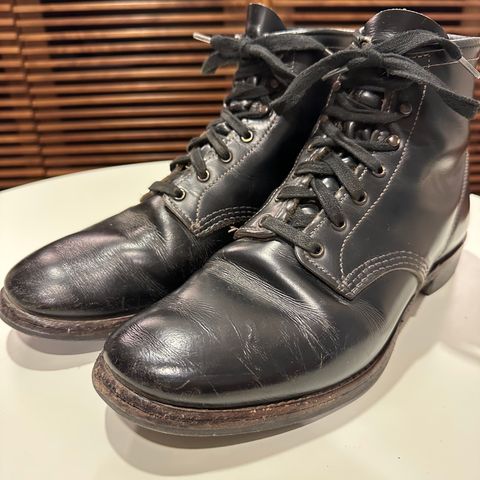 Red Wing Beckman Flatbox in S.B. Foot Black Klondike
