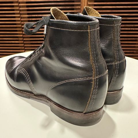 Red Wing Beckman Flatbox in S.B. Foot Black Klondike