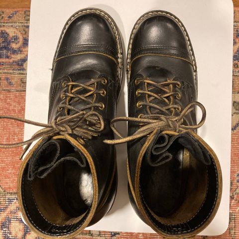 View photo of Nicks Charley in Horween Black Chromexcel