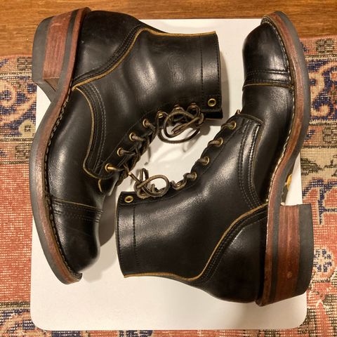 View photo of Nicks Charley in Horween Black Chromexcel