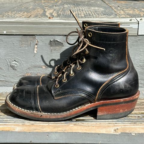 View photo of Nicks Charley in Horween Black Chromexcel