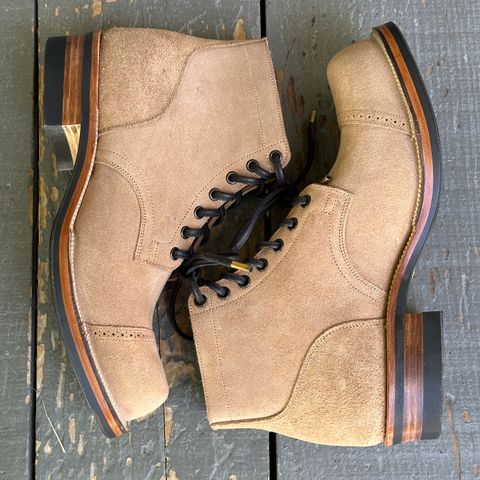 View photo of Viberg Service Boot BCT in Horween Marine Field Roughout