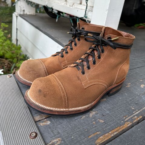 View photo of Viberg Service Boot BCT in Horween Marine Field Roughout