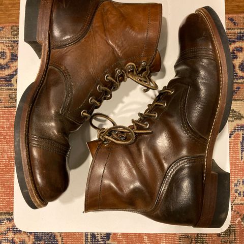 View photo of Red Wing Iron Ranger in S.B. Foot Amber Harness