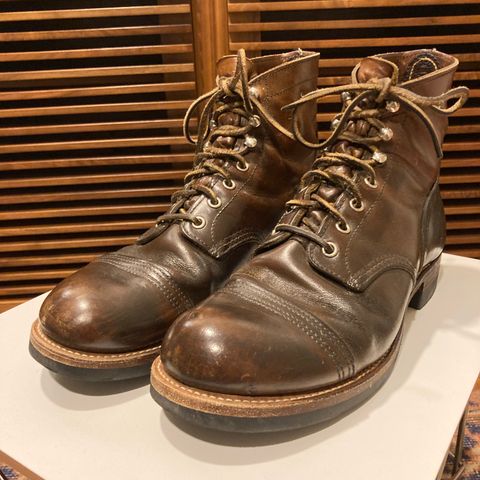 View photo of Red Wing Iron Ranger in S.B. Foot Amber Harness