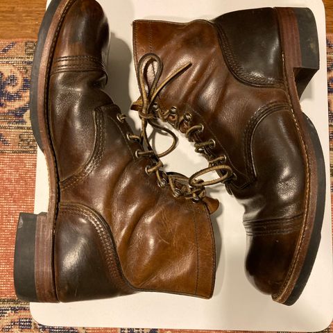 View photo of Red Wing Iron Ranger in S.B. Foot Amber Harness