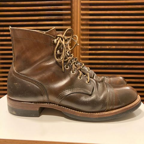 View photo of Red Wing Iron Ranger in S.B. Foot Amber Harness