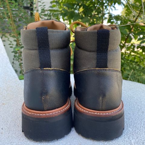 Grenson Fiona Walking Boots in Brown Vintage Softie Calf