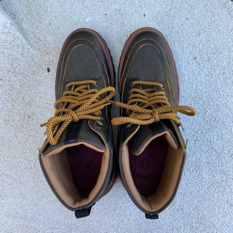 Grenson Fiona Walking Boots in Brown Vintage Softie Calf