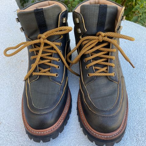 Grenson Fiona Walking Boots in Brown Vintage Softie Calf